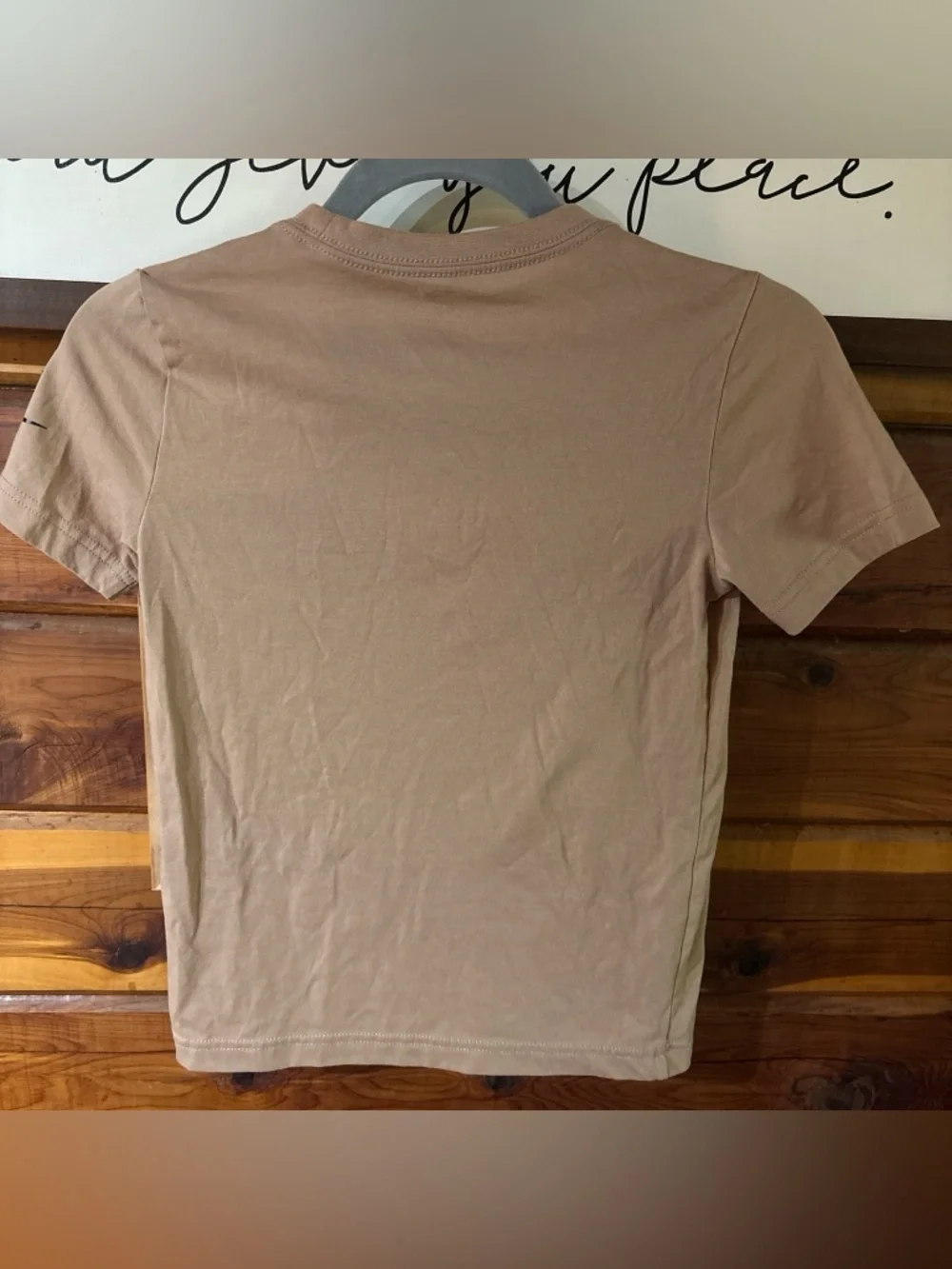 Nike Boy’s Brown Crewneck Tee with Matching Shorts - Picture 2 of 5
